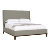 Michael Weiss Upholstered Wingback Bed