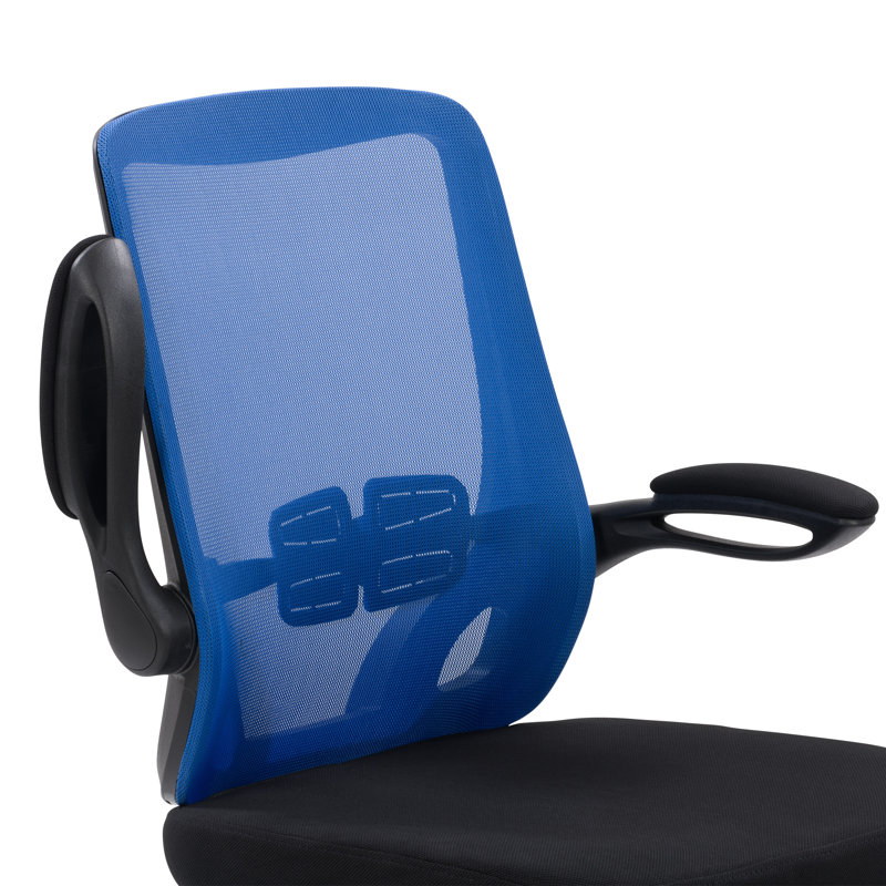 Morry Mesh Ergonomic Task Office Chair, Blue/Black