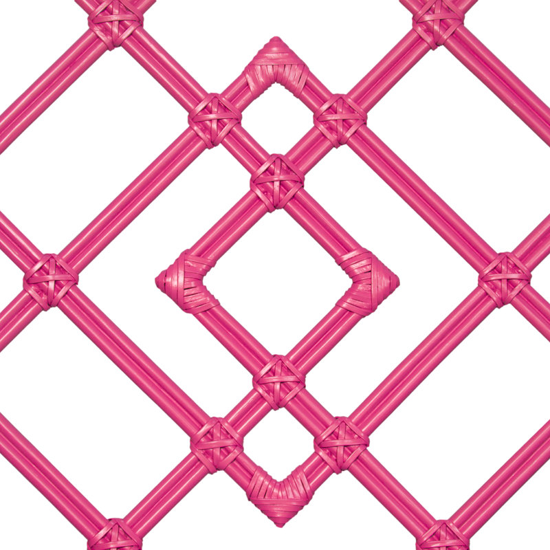 Lit standard Darien, Très grand, Rose vif