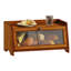 Boîte à pain en bois Rustic Brown
