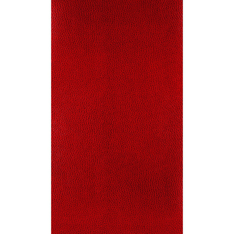 Ensemble de 2 tabourets pivotants ronds, chaise de style transitionnel pivotant à 360 degrés, Rouge