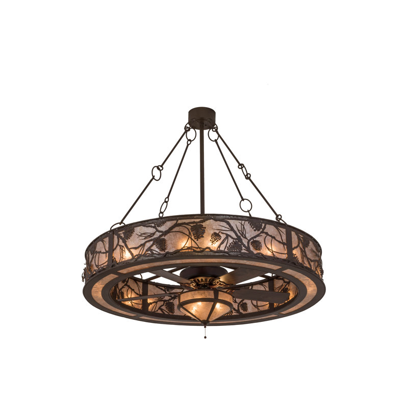 Rustic Lodge 19 - Light Chandelier