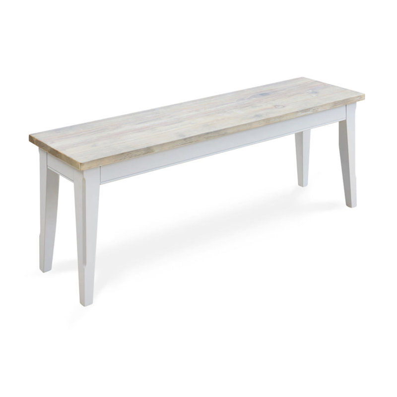 Annwyl Solid Wood Bench, 45 x 130 x 35 cm
