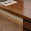 Bureau rectangulaire en bois massif brun noisette-2015791530