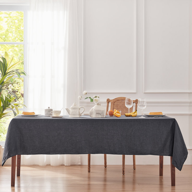 Nappe TOSMO, Gris anthracite, 60 po x 84 po