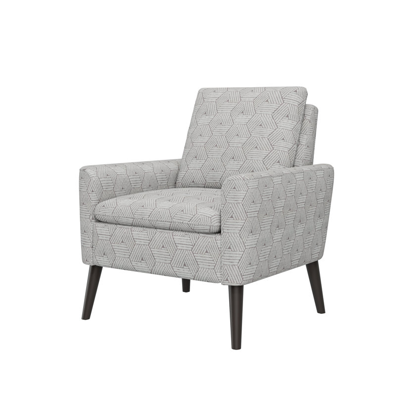 Maisel Upholstered Armchair, Tan Polyester