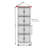  72" Corner Cabinet Kitchen Pantry Storage with 8 Doors-2118307089