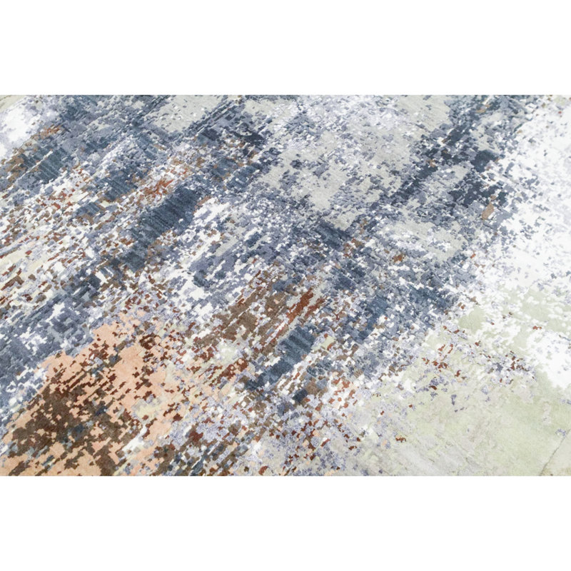 Abstract Area Rug, Rectangle 4' x 6'