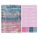 Leyat Washable Abstract Rug Ombre Distressed Non Slip Stain Resistant Low Pile Indoor Carpet