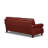 Ellard Genuine Leather Rolled Arm Sofa-1992789888