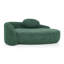 Fauteuils d'appoint peu encombrants, méridienne moderne 67 po Boucle