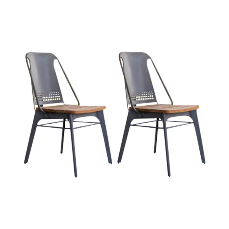 Tuscany 44cm H Side Chair in Grey, Anthracite
