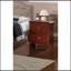 Chambre à coucher Table de chevet 1X Table de chevet 2 tiroirs en bois-1807386356