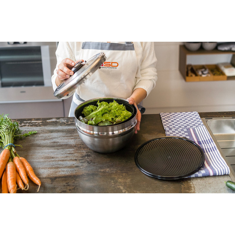GSD Stainless Steel Salad Spinner