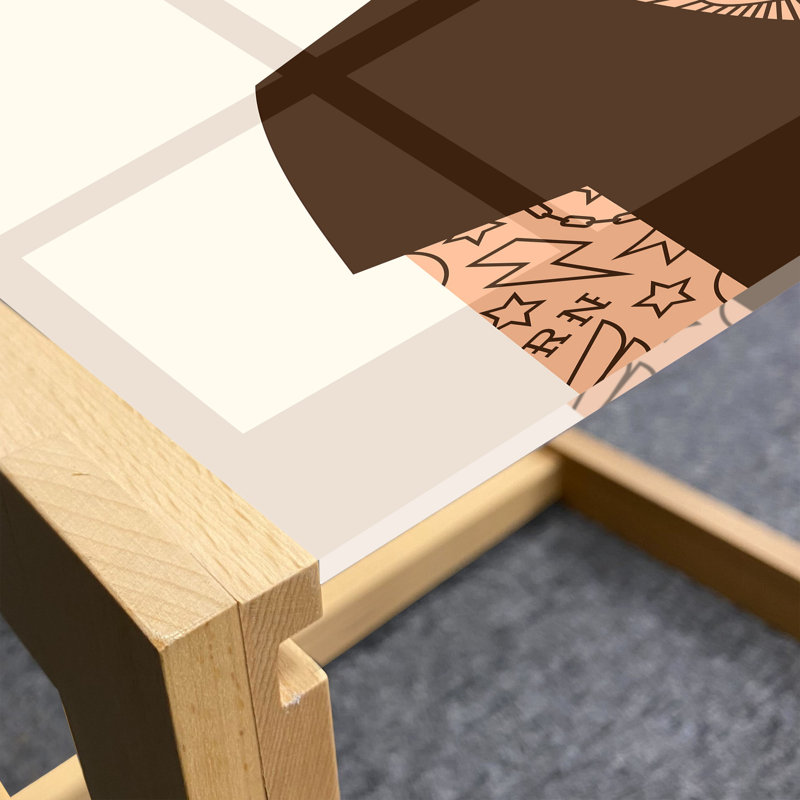 Jaimaine Sled Coffee Table, 90cm H x 62cm W x 40cm D