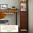 Walnut Modern Solid wood Standard Bookcase