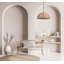 Annemary 1 - Light Brown Single Pendant