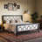 Bloneva Metal Open-Frame Bed-94917218-94917216