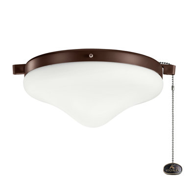 Ventilateur de plafond à DEL 2 lumières