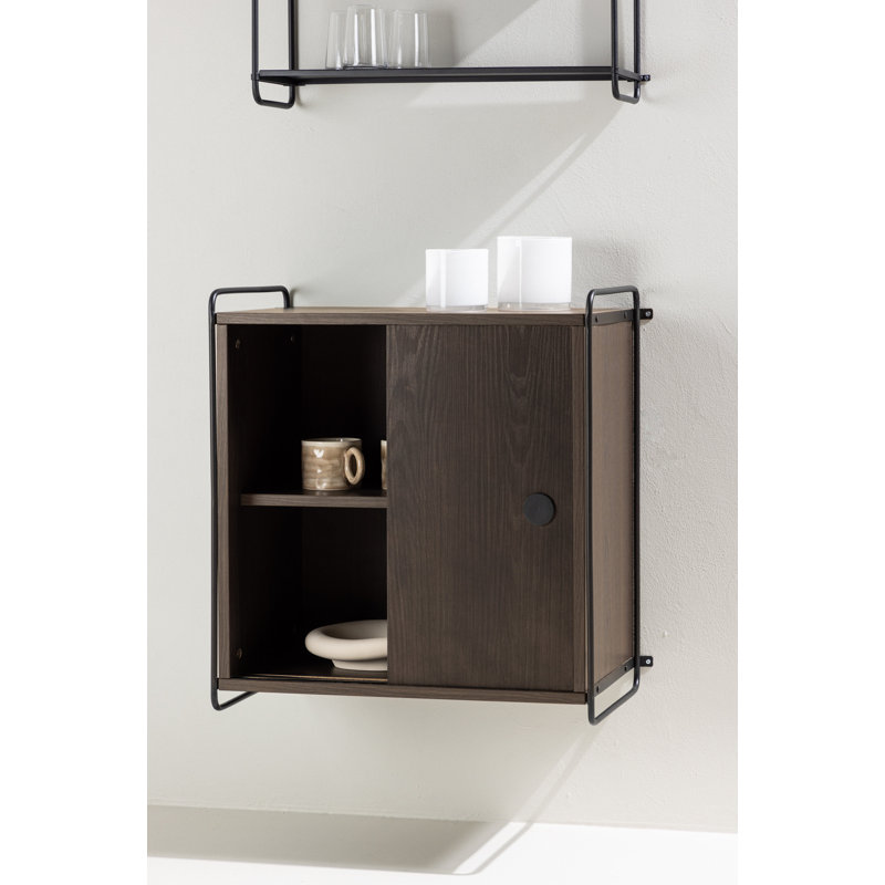 Ronshay 68cm Kitchen Pantry, Mocca