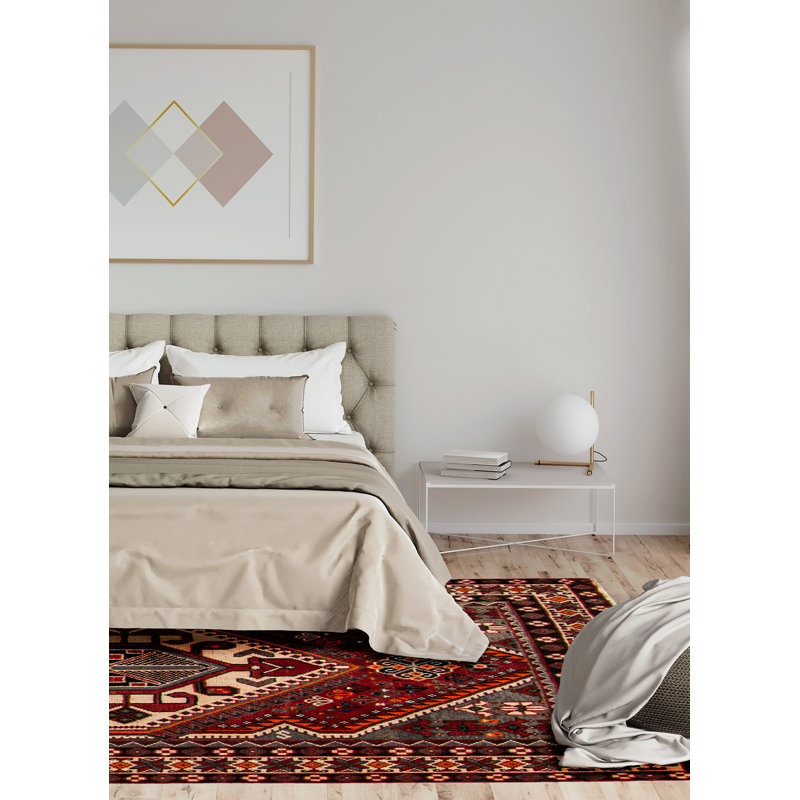 Konya Anatolian Red Rug 4'8" x 9'10"