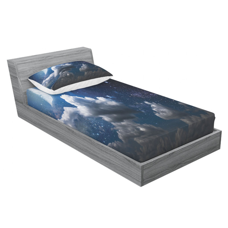 Microfiber Sheet Set, Twin XL Sheet Set with Fitted Sheet