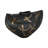 11" Tersilla Tribal Black & Gold Vase