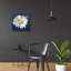  «Boldest Bloom 2 Dark Blue» par Danhui Nai, art mural en verre acrylique-1670695159