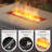 Nazime 5- Person Outdoor PE Wicker Patio Conversation Set with Fire Pit, Ottomans and Cushions-457884703-439037364