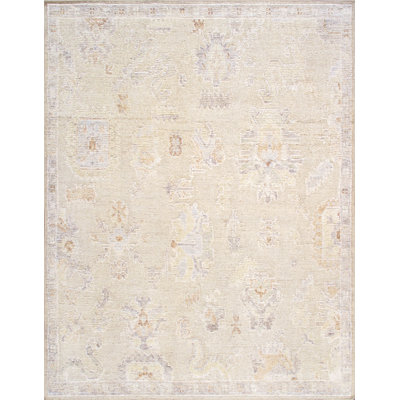 Oushak Hand Knotted Wool Oriental Rug