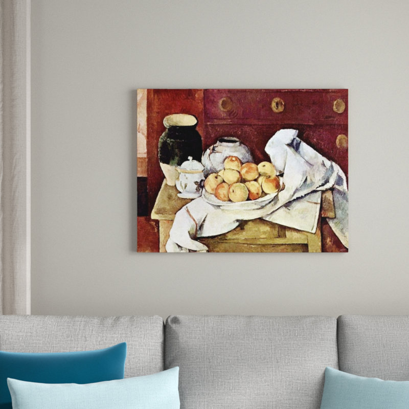 Paul Cezanne - Wrapped Canvas Painting, 90cm H x 120cm W x 1.8cm D