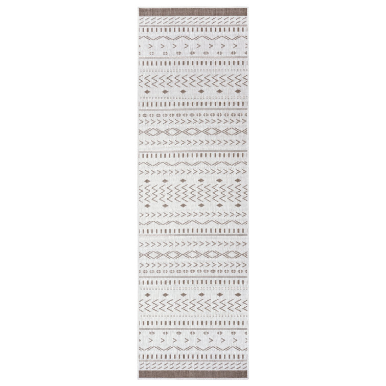 Kuba Woven Grey/Beige Rug