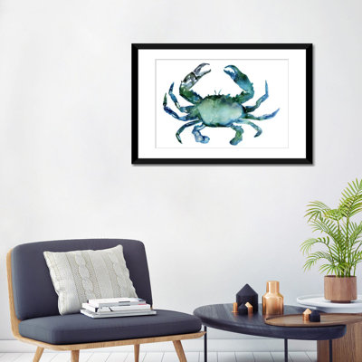 Impression sur toile crabe