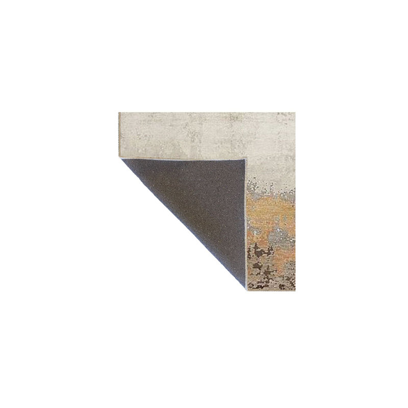 Tapis tissé à motif lavable, Sous-tapis carré 3 pi 3 po inclus