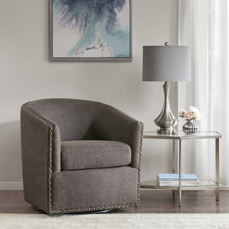 Chaise pivotante Tyler, Brown