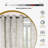 Finklea Floral Pattern Polyester Light Filtering/Room Darkening Rod Pocket Curtain Panels-270059479-270059481