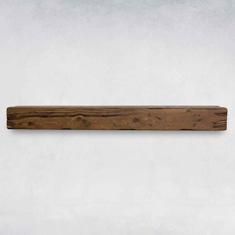 Manteau de cheminée vieilli, rustique, Provincial, 36"