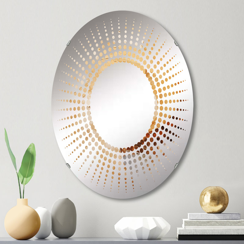 Oval Mirror, 20" W x 30" H