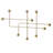 Metal 10 - Hook Wall Mounted Coat Rack-98773899