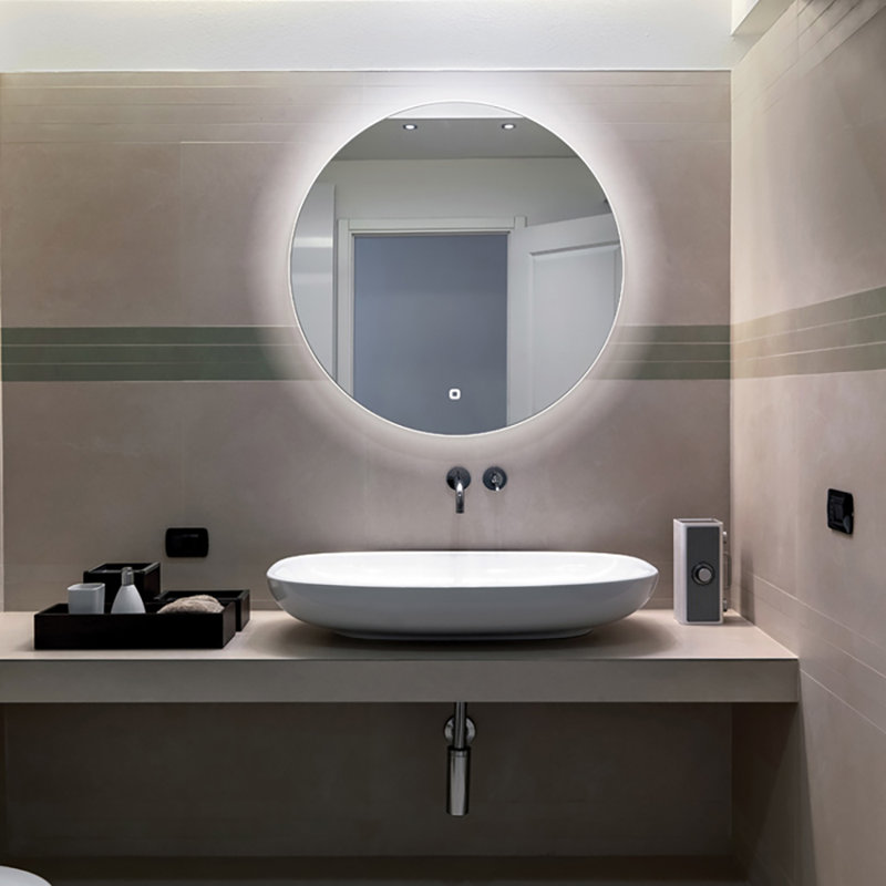 Wall Mirror, 80cm H x 80cm W