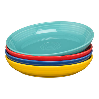 Shop Mixed Sets Fiesta Vibrant Coupe 8 1/2 Inch Luncheon Bowl 26 Oz, Set Of 4
