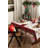Burgundy Festive Christmas Tree & Deer Holiday Tablecloth-103001030