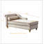 Chaise longue moderne avec revêtement en velours-93932693