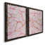 «Rose Marble I», reproduction de photo sur toile 2 pièces-376357929-376357926