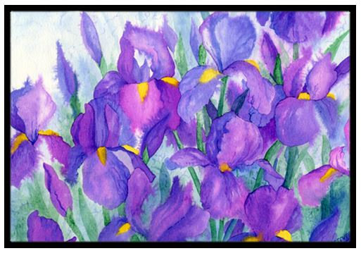 Tapis d'extérieur antidérapant GroveHill Iris, Rectangle 2 pi x 3 pi