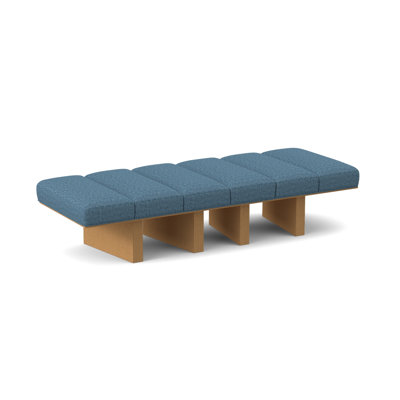 Oblique Upholstered Bench