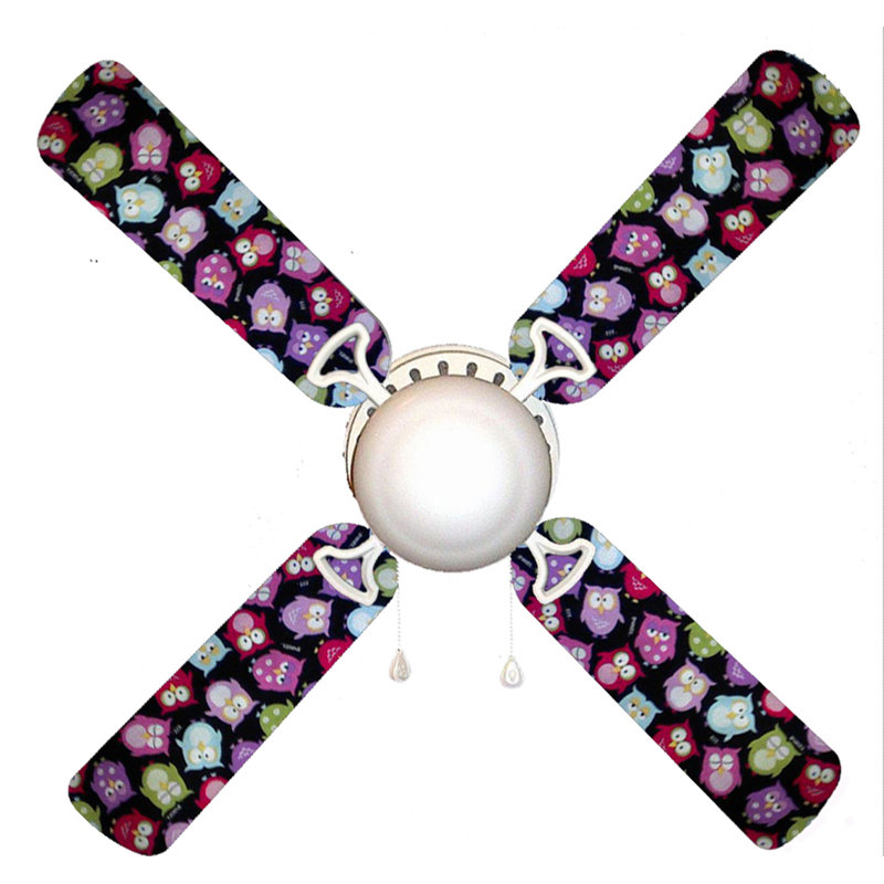 Ventilateur de plafond à 4 pales 42 po avec chaînette et ensemble d’éclairage inclus Spinney