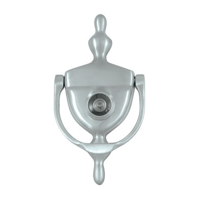 Heurtoir de porte Deltana DKV630U26D; Finition chrome satiné