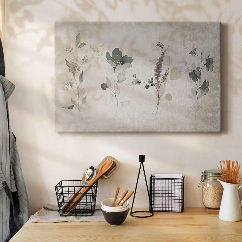 Arrangement rétro - Toile tendue avec châssis, H 12 po x l 18 po
