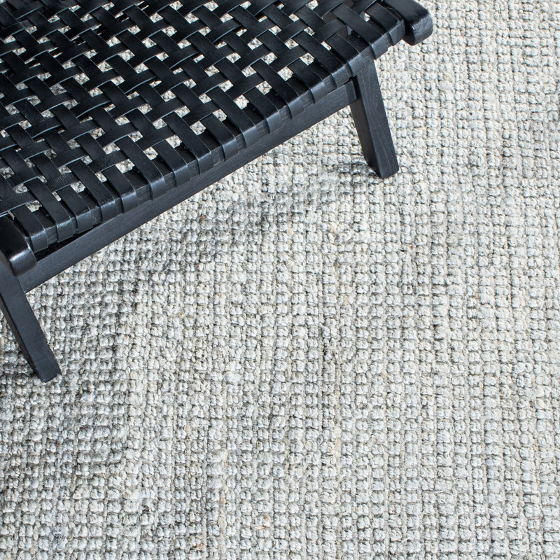 Tapis en jute tissé à la main Aneicia, Rond 7 pi